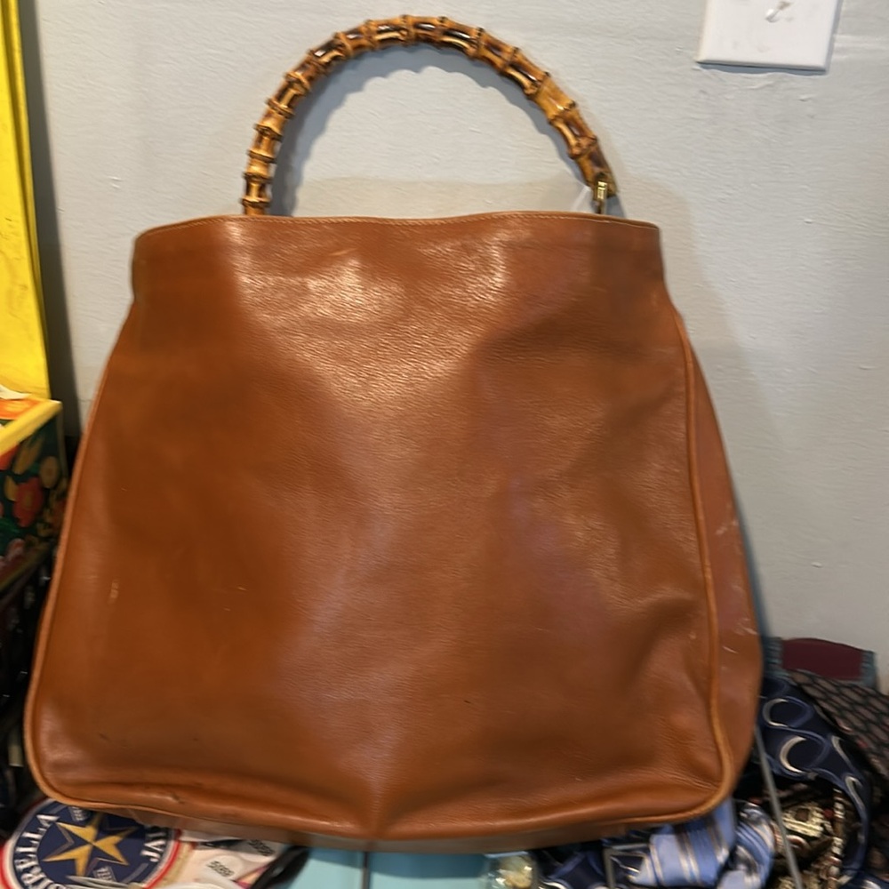 Gucci bamboo Preloved authentic gucci bamboo hobo bag